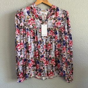 Dear John Kylie‎ Blouse in Glazed Posy Size Small NWT